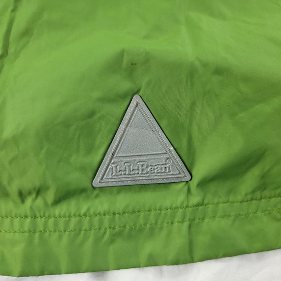 LL Bean Kids Medium Green Blue Jacket Full Zip Hoodie Outdoors Casual School - Picture 3 of 13